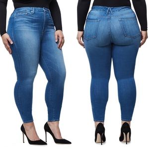 NWT Good American Good Legs Crop Jeans